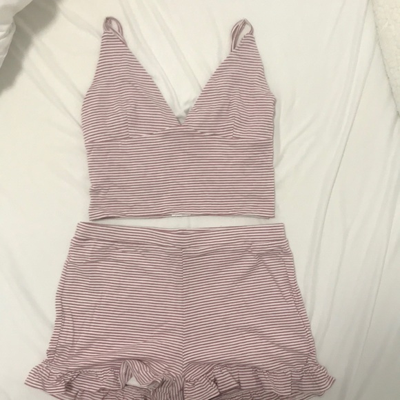 BB Dakota Other - Super Cute Red & White Striped PJ Set!!! NWT